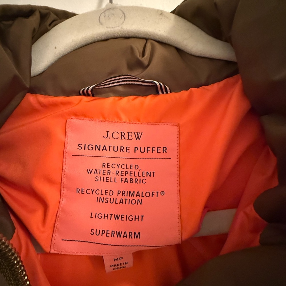 J. Crew Signature Puffer Jacket - petite medium - Picture 2 of 7